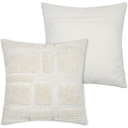 Balma Pillow Ecru 18x18in