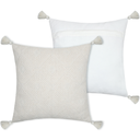 Balma Pillow Ivory 18x18in