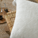 Balma Pillow Ivory 18x18in