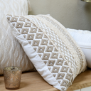 Balma Pillow Taupe 16x16in