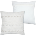 Balma Pillow White 18x18in
