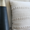 Balma Pillow White 18x18in