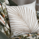 Casablanca Pillow Natural Palm 16x16in