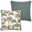 Casablanca Pillow Palms Multi 18x18in