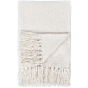 Aria Boucle Throw Ivory 50x70in