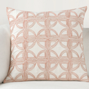 Elea Pillow Ivory Blush 22x22in