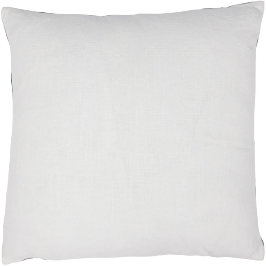Elea Pillow Ivory Navy 22x22in