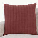 Hunter Pillow Cherrywood Red 22x22in