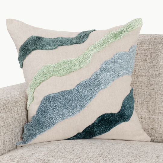 Inertia Multi Pillow Blue 22x22in
