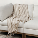 Linna Throw Ivory Natural 50x70in