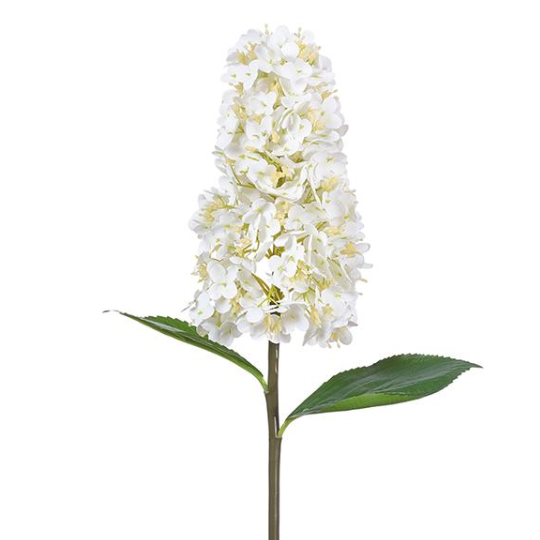 Cone Hydrangea Spray White 32.5in