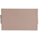 Marquis Tray Beige With Silver Handles 20in
