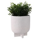 Modern Textured Footed Planter 6in