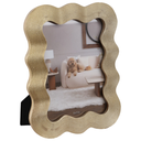 Squiggle Photo Frame Gold 5x7in