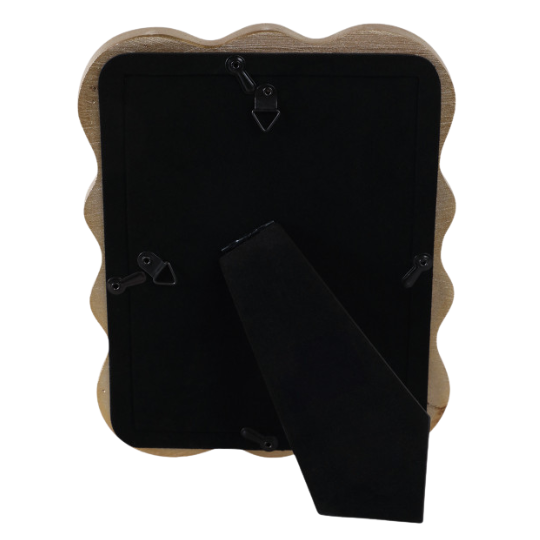Squiggle Photo Frame Gold 5x7in