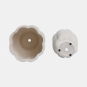 Scallop Shaped Planters 6in