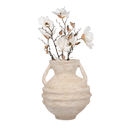 Paper Mache Vase With Handles 15in