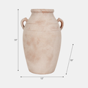 Terracotta Vase Natural 19in