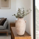 Terracotta Vase Natural 19in