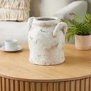 Antique Style Vase With Handles 11in