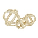 Woven Rattan Open Orbs 3pc