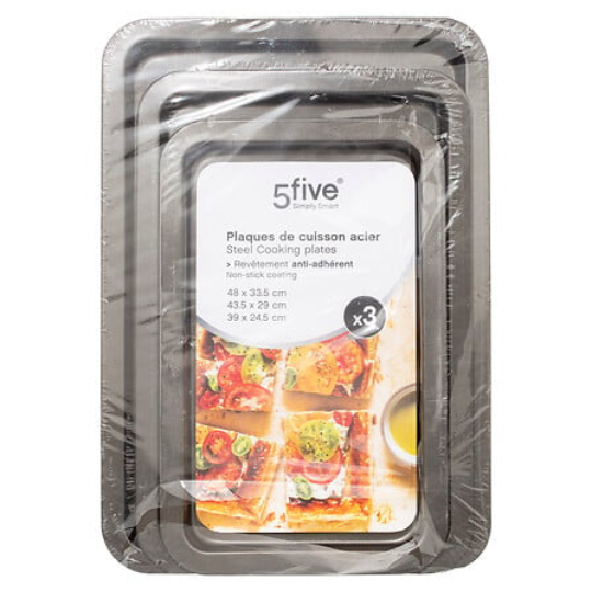 Baking Trays 3pcs