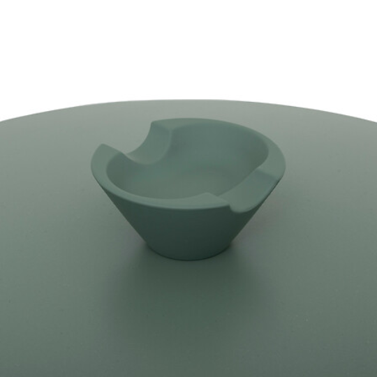 Cast Aluminium Deep Pan Green 11in