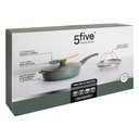 Cast Aluminium Deep Pan Green 11in