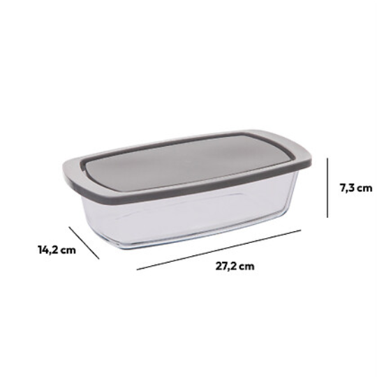 Keepeat Glass Loaf Dish 10x5in