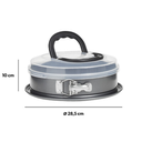 Takeat Springfoam Cake Pan with Lid 10in