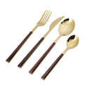 Tortoiseshell Flatware Set 16pc