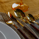 Tortoiseshell Flatware Set 16pc