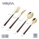 Tortoiseshell Flatware Set 16pc