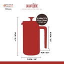 La Cafetiere French Press Latte 3 Cup
