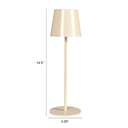 LED Table Lamp With Touch Sensor Ivory 14.5in