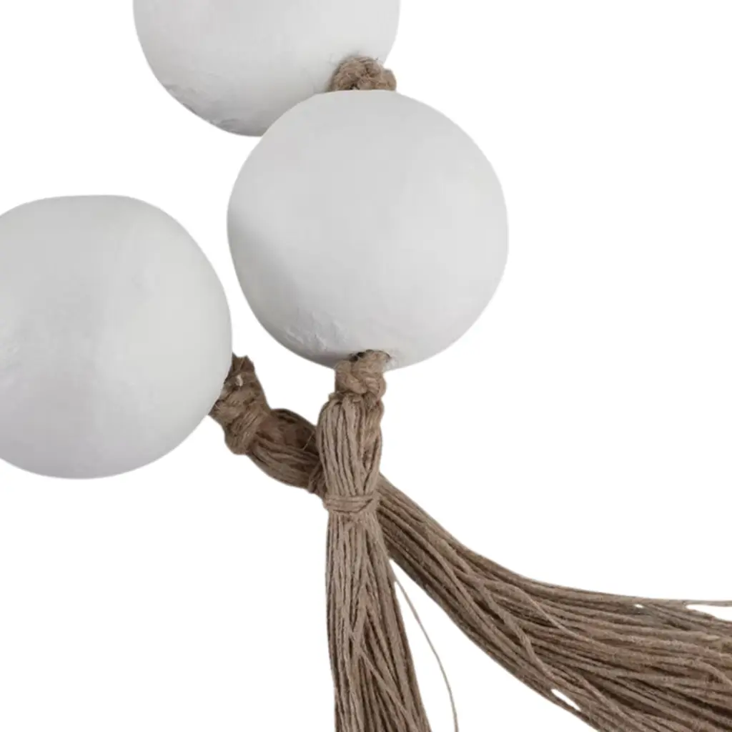 Ecomix Bead Garland White 3x44in (2).webp