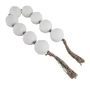 Ecomix Bead Garland White 3x44in.webp