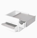 Stowit Jewellry Box White/ Nickel