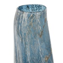 Freeform Blue Vase 15in