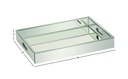 Mirrored Tray 23in