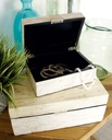 Mother of Pearl Deco Box 8in