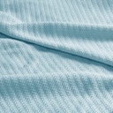Liquid Cotton Blanket Full/Queen Blue