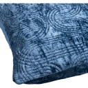 Velvet Deco Navy Pillow 20in