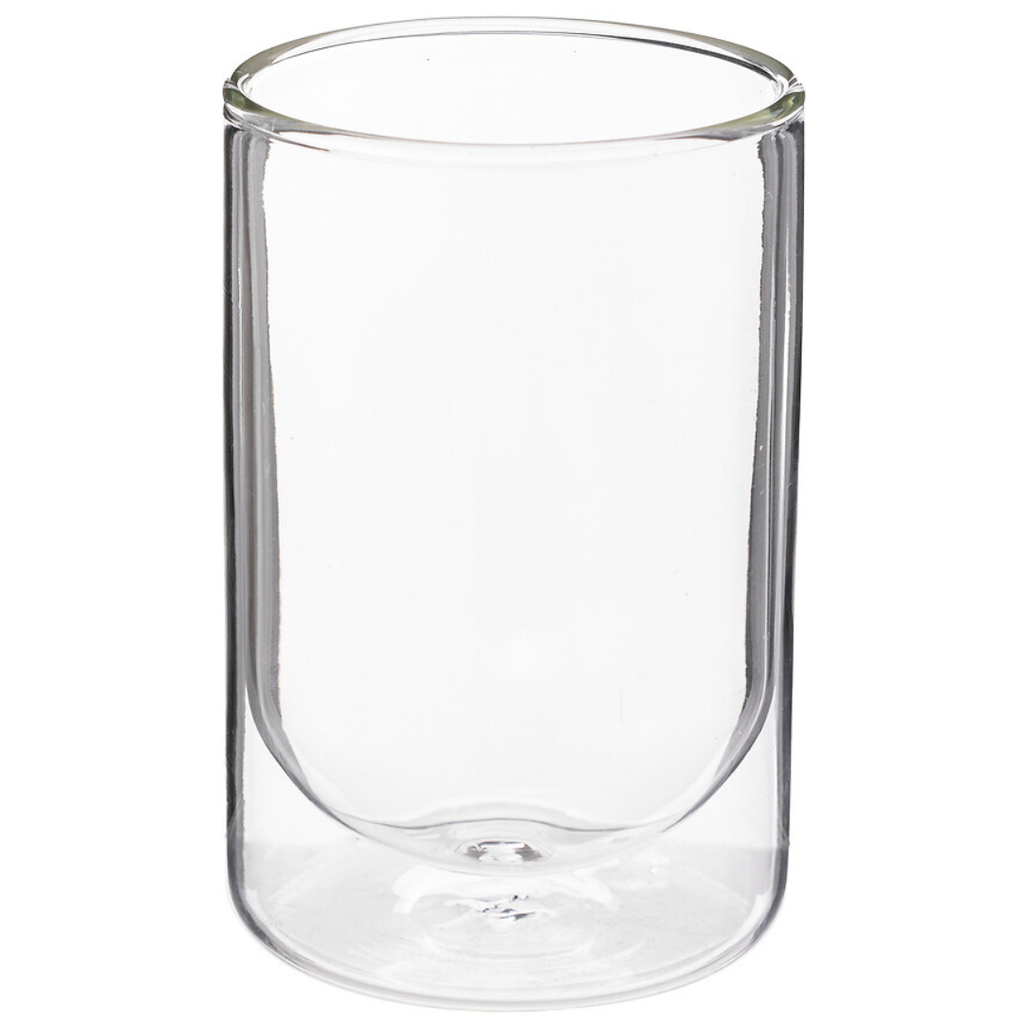 Double Walled Glass Mug 40cl