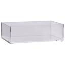 Rectangular Storage Tray Clear Small