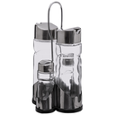 Glass Deluxe Condiment Set