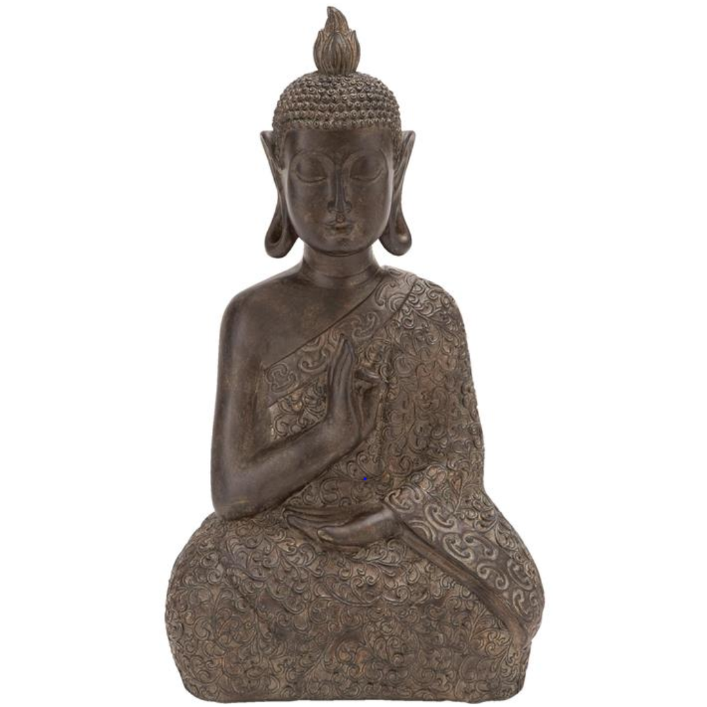 Sitting Buddha Statue 17in