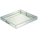 Square Mirrored Tray 20in 