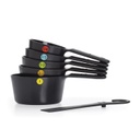 OXO 6 Piece Measuring Cups Black