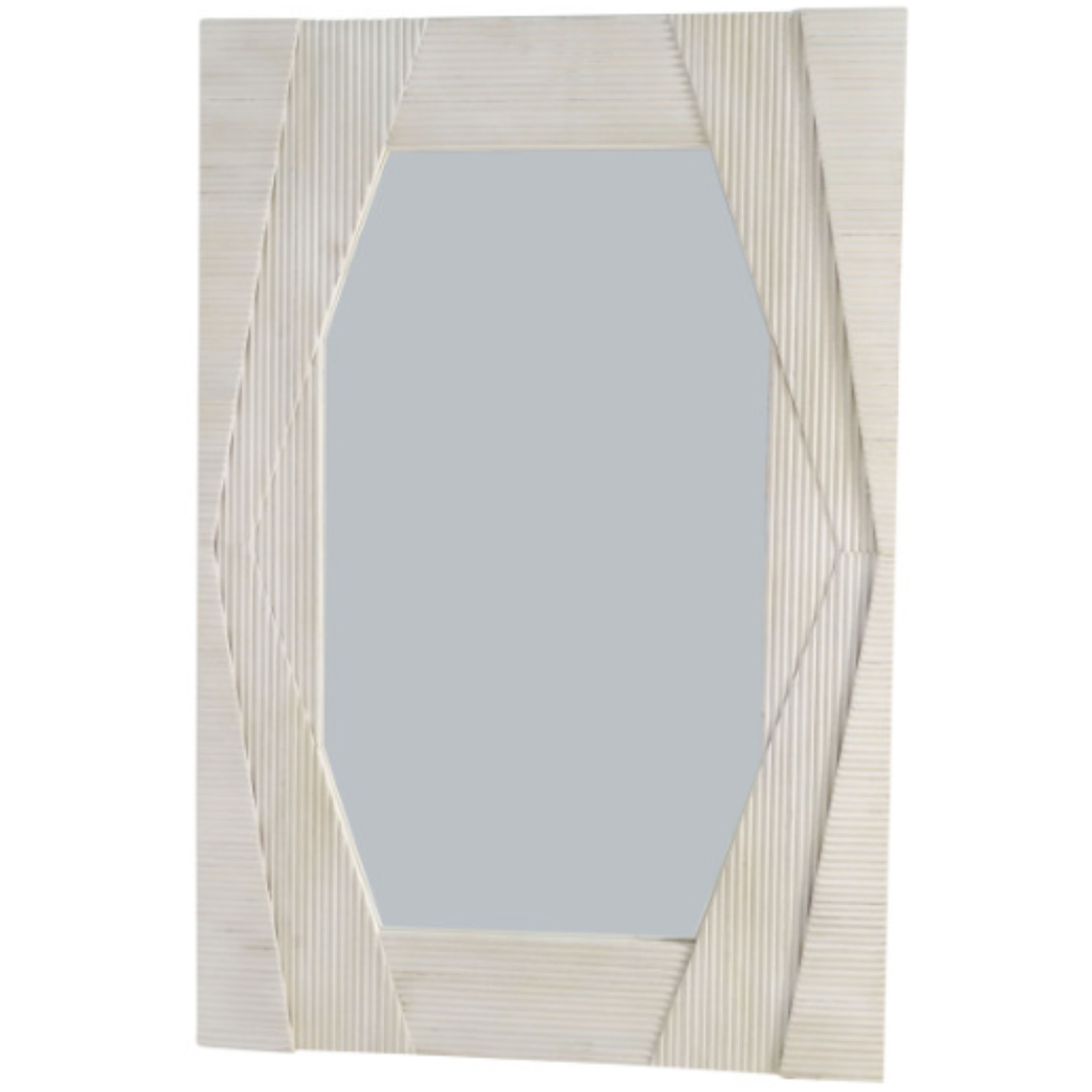 Harlow Carved Wood Wall Mirror 36x54in